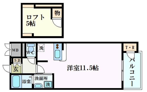 セントヒルズ横川新町の物件間取画像